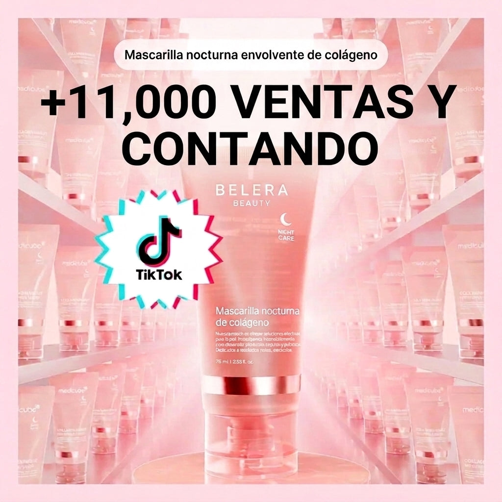 BELERA® | Mascarilla Nocturna de Colágeno