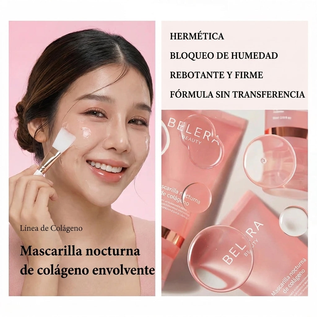 BELERA® | Mascarilla Nocturna de Colágeno
