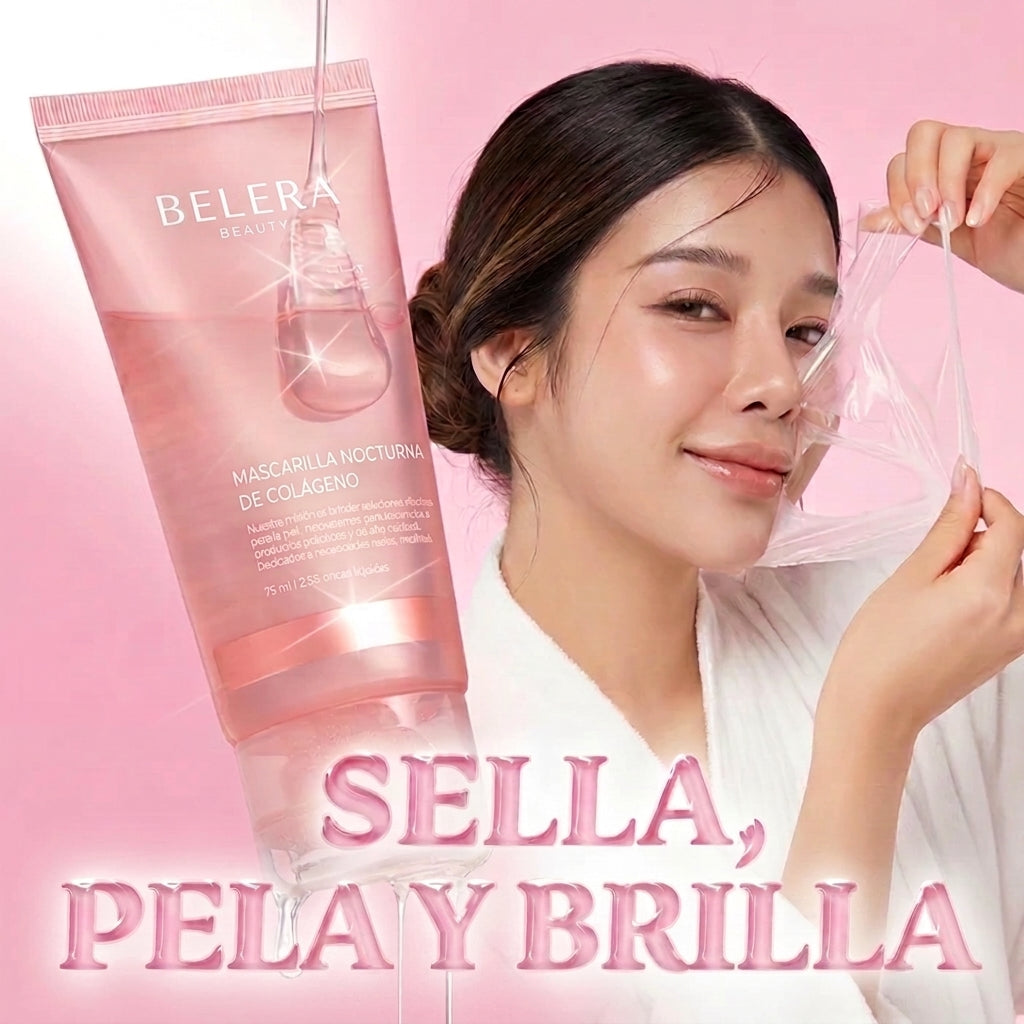 BELERA® | Mascarilla Nocturna de Colágeno